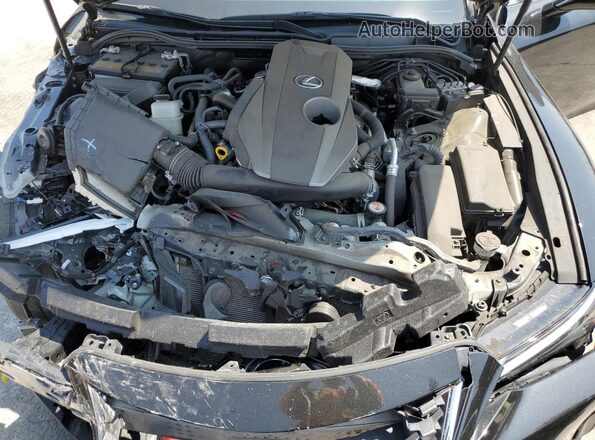 JTHDA1D27N5120709 2022 LEXUS IS Черный Вид задней части салона