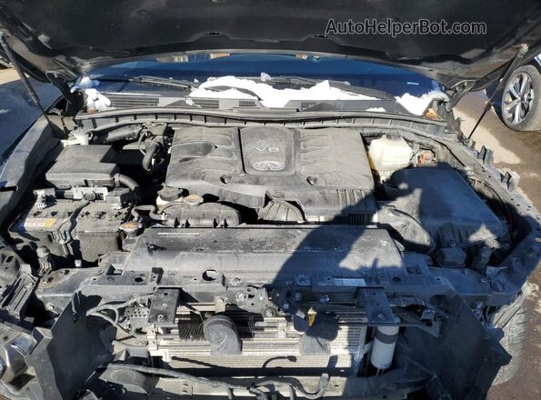JN8AZ2AE3N9290600 2022 INFINITI QX80 Черный Вид подкапотного пространства