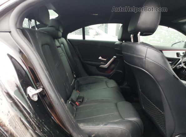 W1K5J4HB0MN191188 2021 MERCEDES-BENZ CLA-CLASS Черный Вид задних сидений