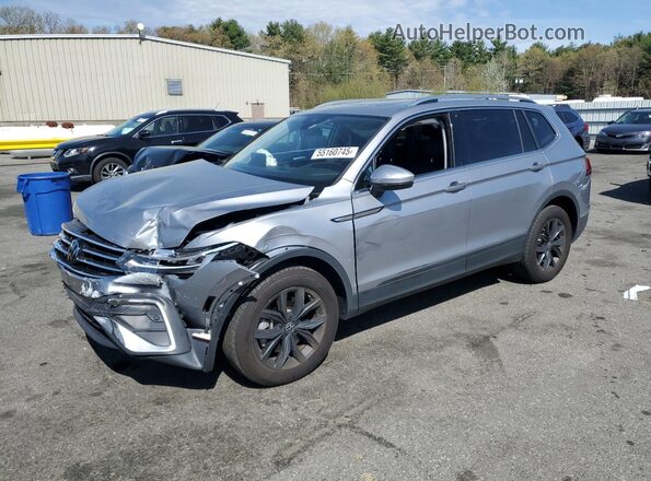 3VVMB7AX4RM166985 2024 VOLKSWAGEN TIGUAN Серебряный Передняя левая четверть