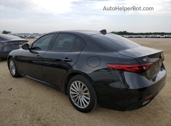 ZARFAEEN6J7564291 2018 ALFA ROMEO GIULIA Black Rear left