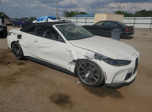 WBS33BA03NCK92918 2022 BMW M4 Белый Передняя правая четверть