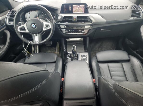 5UXTY5C08L9B04591 2020 BMW X3 White წინა პანელის ხედი