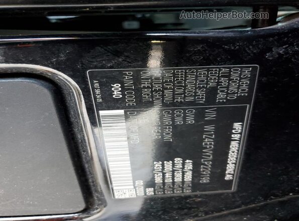 W1Z4EFVY7LP229198 2020 MERCEDES-BENZ SPRINTER Black Панорамний вид салону 360°