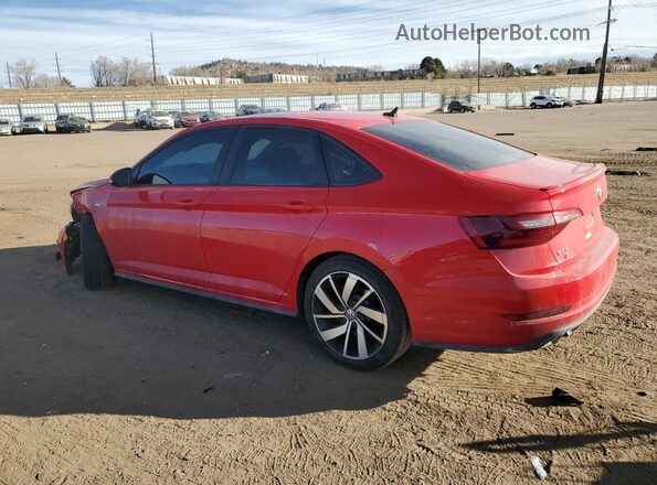 3VW6T7BU9MM083051 2021 VOLKSWAGEN JETTA Красный Задняя левая четверть
