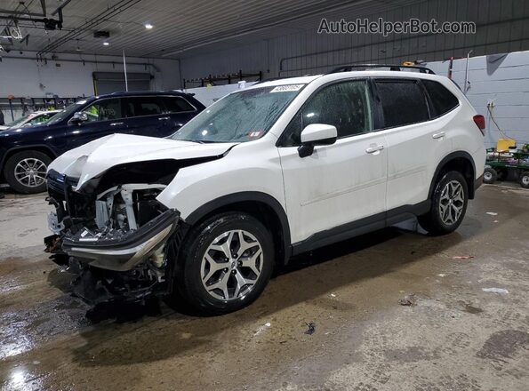 JF2SKACC6RH504180 2024 SUBARU FORESTER White Առջևի ձախ երեք քառորդ տեսարան