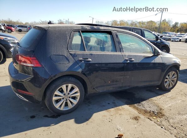 3VWG57AU7LM002403 2020 VOLKSWAGEN GOLF Black Tył prawy