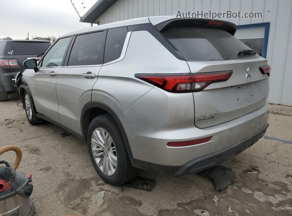 JA4J4TA88NZ015812 2022 MITSUBISHI OUTLANDER Серебряный Задняя левая четверть