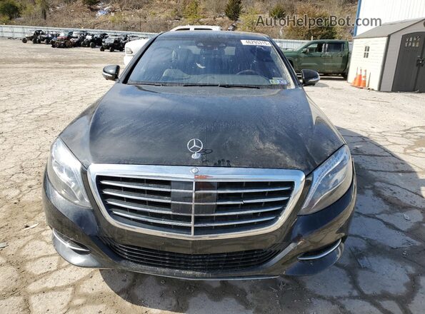 WDDUG8FB9GA254532 2016 MERCEDES-BENZ S Черный Вид спереди