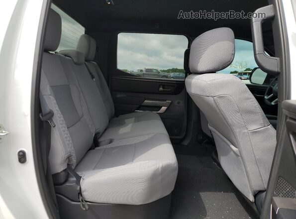 5TFLA5DBXSX246728 2025 TOYOTA TUNDRA White Vista de los asientos traseros