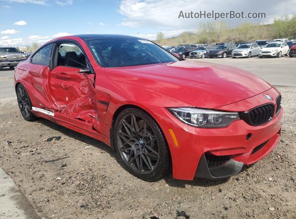 WBS4Y9C0XLFJ77823 2020 BMW M4 Red წინა მარჯვენა