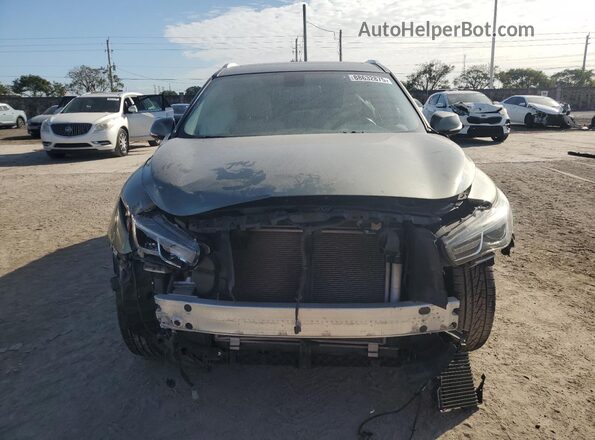 5N1DL0MN6HC520191 2017 INFINITI QX60 Green წინა ხედი