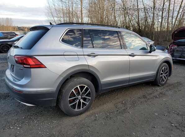 3VV2B7AX4MM071617 2021 VOLKSWAGEN TIGUAN Silver Հետևի աջ