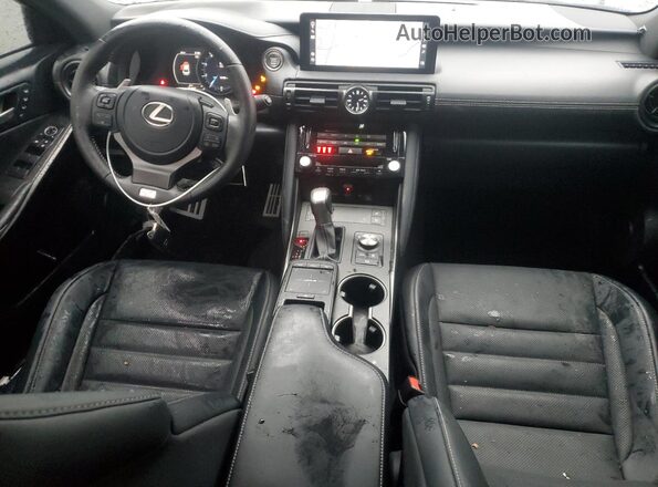 JTHGZ1E2XP5031319 2023 LEXUS IS Серебряный Вид панели приборов