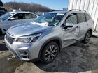 2020 Subaru Forester Limited Silver vin: JF2SKAUC0LH606659
