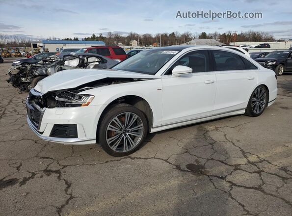 WAU8EAF85MN025943 2021 AUDI OTHER White Передня ліва чверть