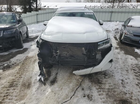 1V2BR2CA5MC541336 2021 VOLKSWAGEN ATLAS White Widok z przodu