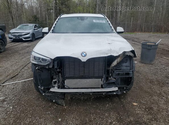 5UXTY5C08L9B04591 2020 BMW X3 White წინა ხედი
