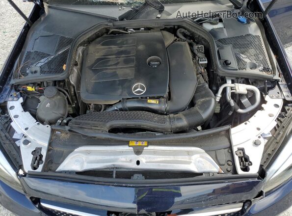 W1KWK8DB7LF997861 2020 MERCEDES-BENZ C Синий Вид задней части салона