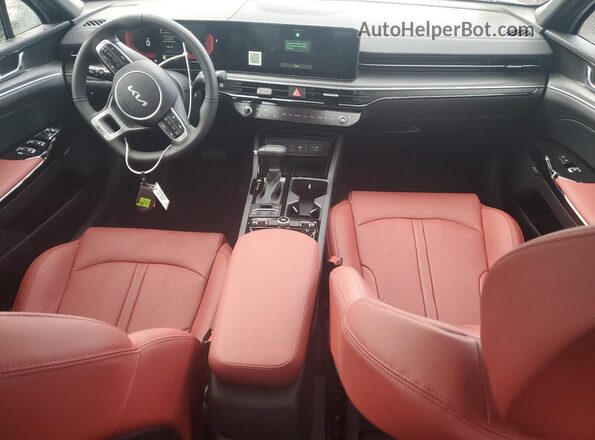 KNAG64J79S5316144 2025 KIA K5 Серый Вид панели приборов