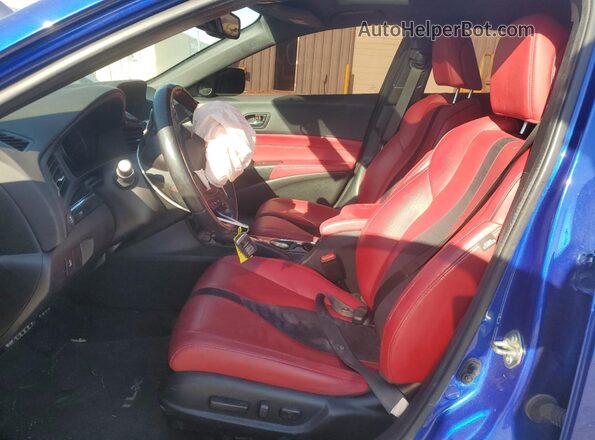 19UDE2F83LA000246 2020 ACURA ILX Синий Вид салона спереди