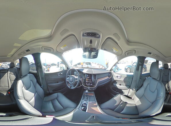 YV4102RK2M1877347 2021 VOLVO XC60 Белый Панорамный вид салона 360°