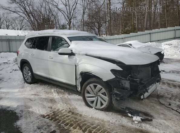1V2BR2CA5MC541336 2021 VOLKSWAGEN ATLAS White Przód prawy