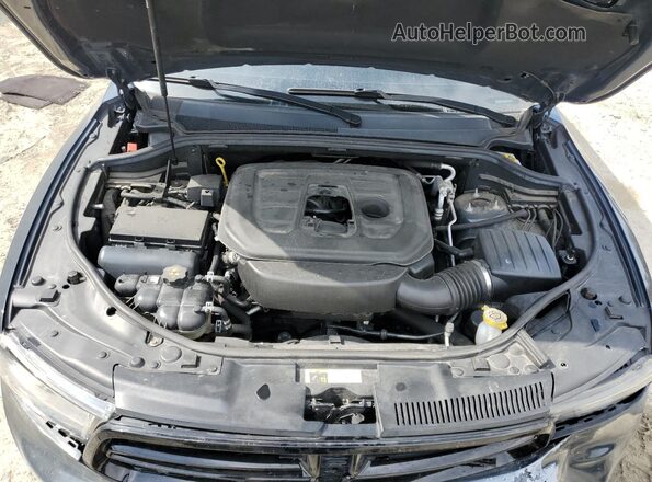 1C4RDJDG0JC262142 2018 DODGE DURANGO Серый Вид задней части салона