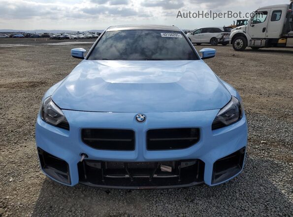 3MF13DM02R8E49919 2024 BMW M2 Синий Вид спереди