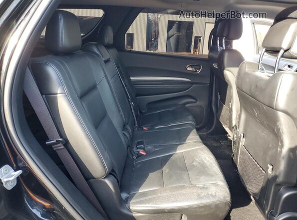 1C4RDJDG7LC106683 2020 DODGE DURANGO Black Widok wnętrza z tyłu