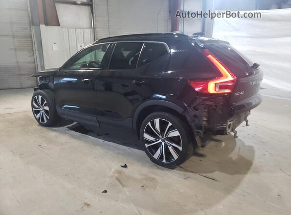 YV4ED3UR0M2582001 2021 VOLVO XC40 Black Tył lewy