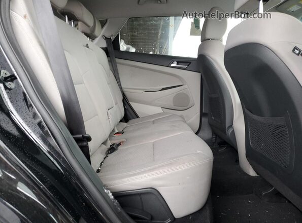 KM8J2CA42LU248020 2020 HYUNDAI TUCSON Черный Вид задней части салона