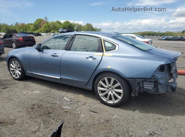 YV1A22ML8H1010841 2017 VOLVO S90 Blue Tył lewy