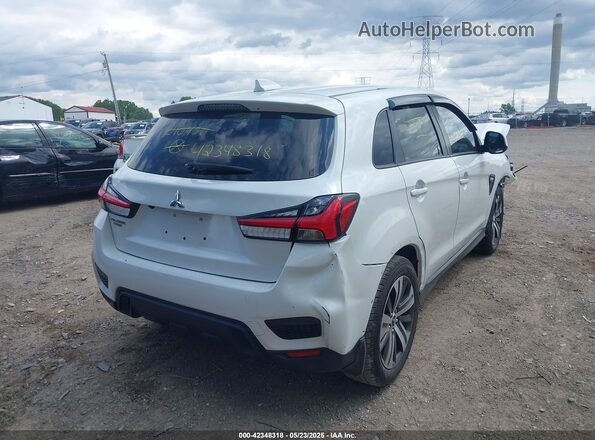 JA4AP3AU0LU010456 2020 MITSUBISHI OUTLANDER SPORT Белый Задняя правая четверть