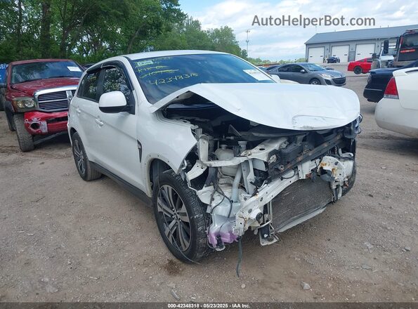 JA4AP3AU0LU010456 2020 MITSUBISHI OUTLANDER SPORT Белый Передняя правая четверть