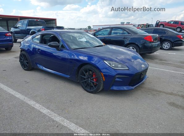 JF1ZNBE12R9760337 2024 TOYOTA GR86 Blue Front right