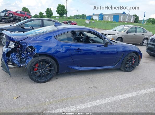 JF1ZNBE12R9760337 2024 TOYOTA GR86 Blue Rear interior view