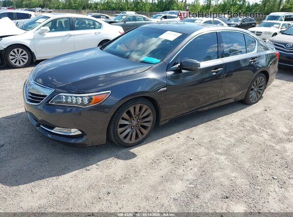 JH4KC1F52HC000146 2017 ACURA RLX Коричневый Передняя левая четверть