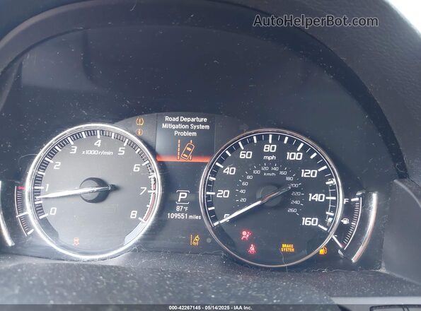 JH4KC1F52HC000146 2017 ACURA RLX Коричневый Вид задних сидений