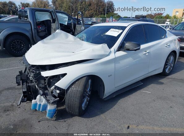 JN1EV7AP9LM203951 2020 INFINITI Q50 White Vista tres cuartos delantera izquierda