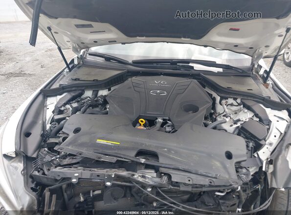 JN1EV7APXMM700248 2021 INFINITI Q50 Белый Вид сзади