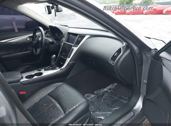 JN1EV7BP3MM702339 2021 INFINITI Q50 Серый Вид салона спереди
