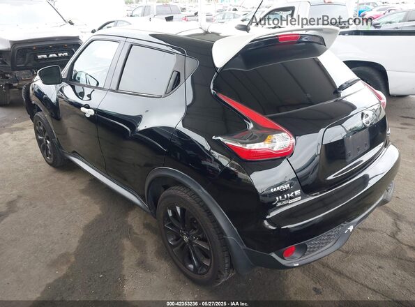 JN8AF5MVXHT753331 2017 NISSAN JUKE Черный Задняя левая четверть