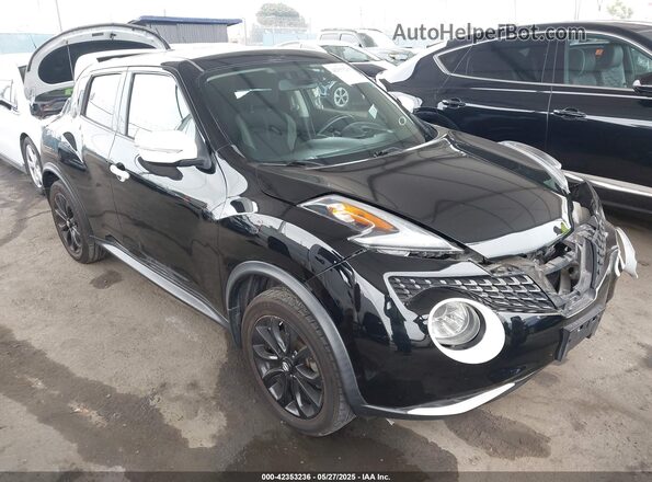 JN8AF5MVXHT753331 2017 NISSAN JUKE Черный Передняя правая четверть