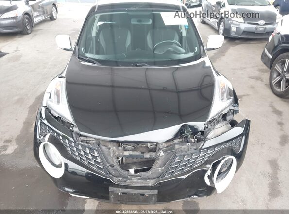 JN8AF5MVXHT753331 2017 NISSAN JUKE Черный Вид задней части салона