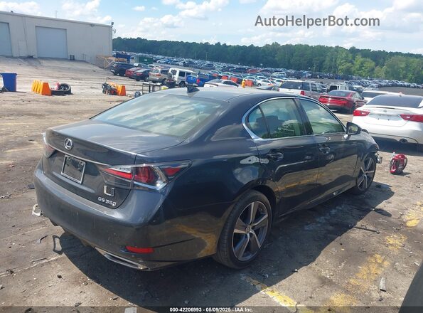 JTHBZ1BL5HA012242 2017 LEXUS GS Черный Задняя правая четверть
