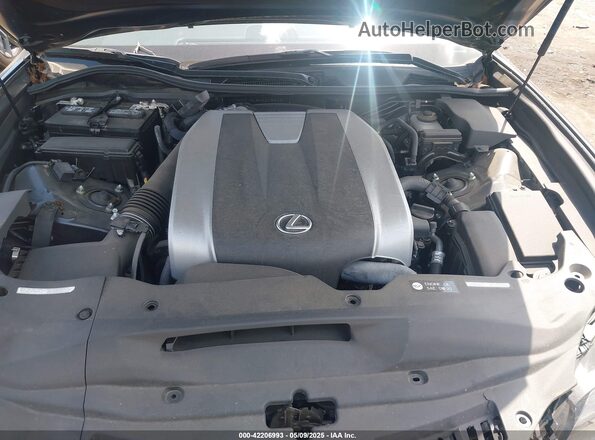 JTHBZ1BL5HA012242 2017 LEXUS GS Черный Вид сзади