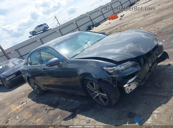 JTHBZ1BL5HA012242 2017 LEXUS GS Черный Вид задней части салона