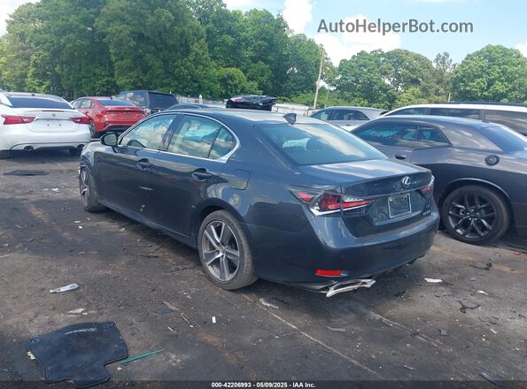 JTHBZ1BL5HA012242 2017 LEXUS GS Черный Задняя левая четверть