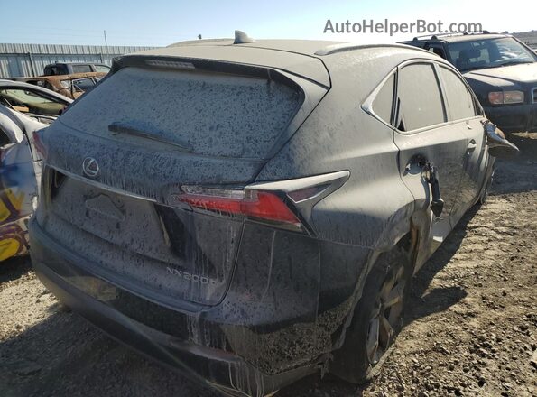 JTJYARBZXH2052085 2017 LEXUS NX Black Rear right